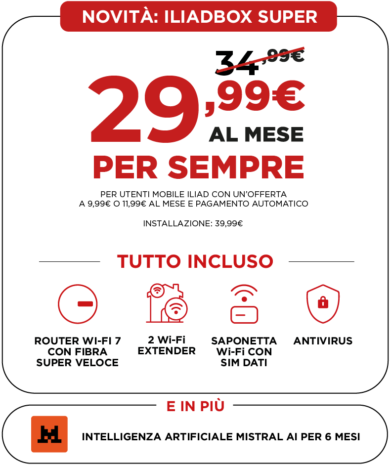 Packshot iliadbox super