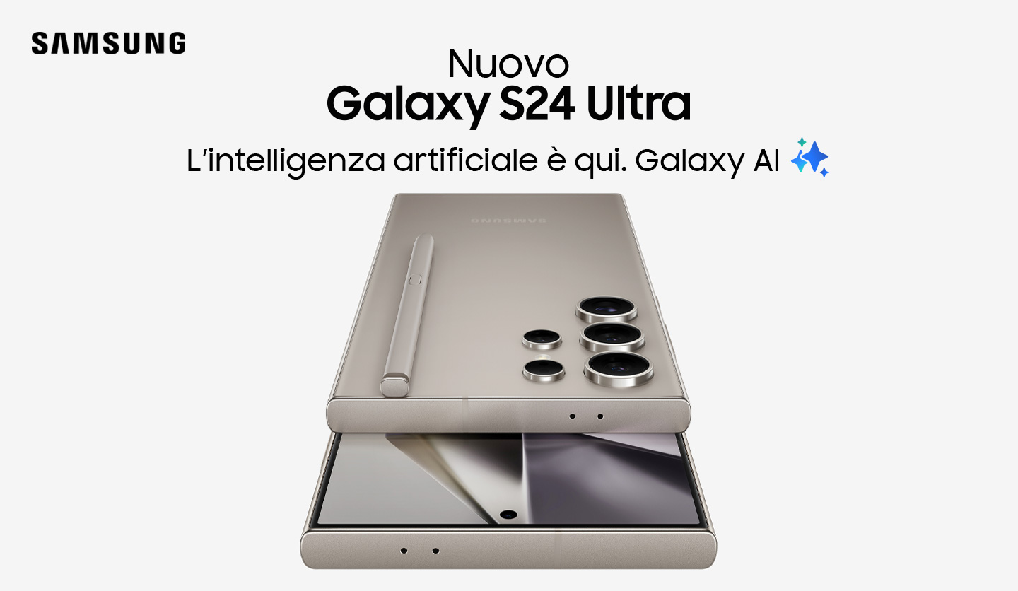 Samsung - Nuovo Galaxy S4 Ultra - L'intelligenza artificiale è qui. Galaxy AI