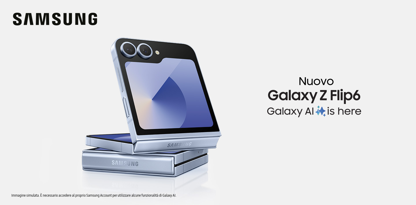 Nuovo Galaxy Z Flip6 | Galaxy AI is here